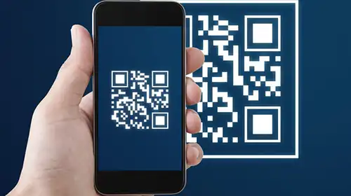 сканування QR телефоном